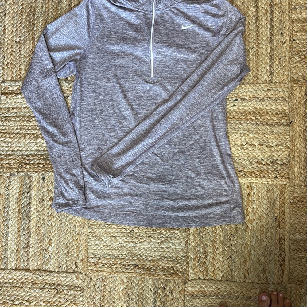 Nike Running Quarter Zip Pullover - Purple